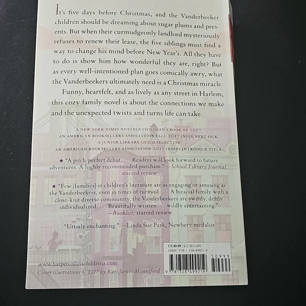 The Vanderbeekers of 141st Street Book Cover. DELIGHTFUL AND HEARTWARMING.